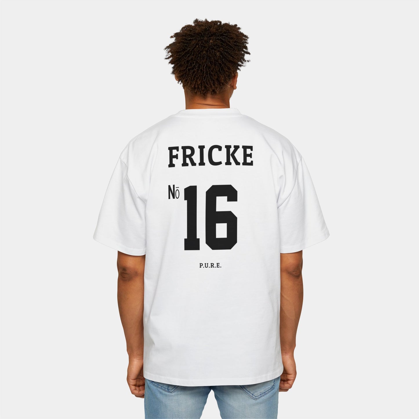 Tanner Fricke #16 Heavy Oversized Tee