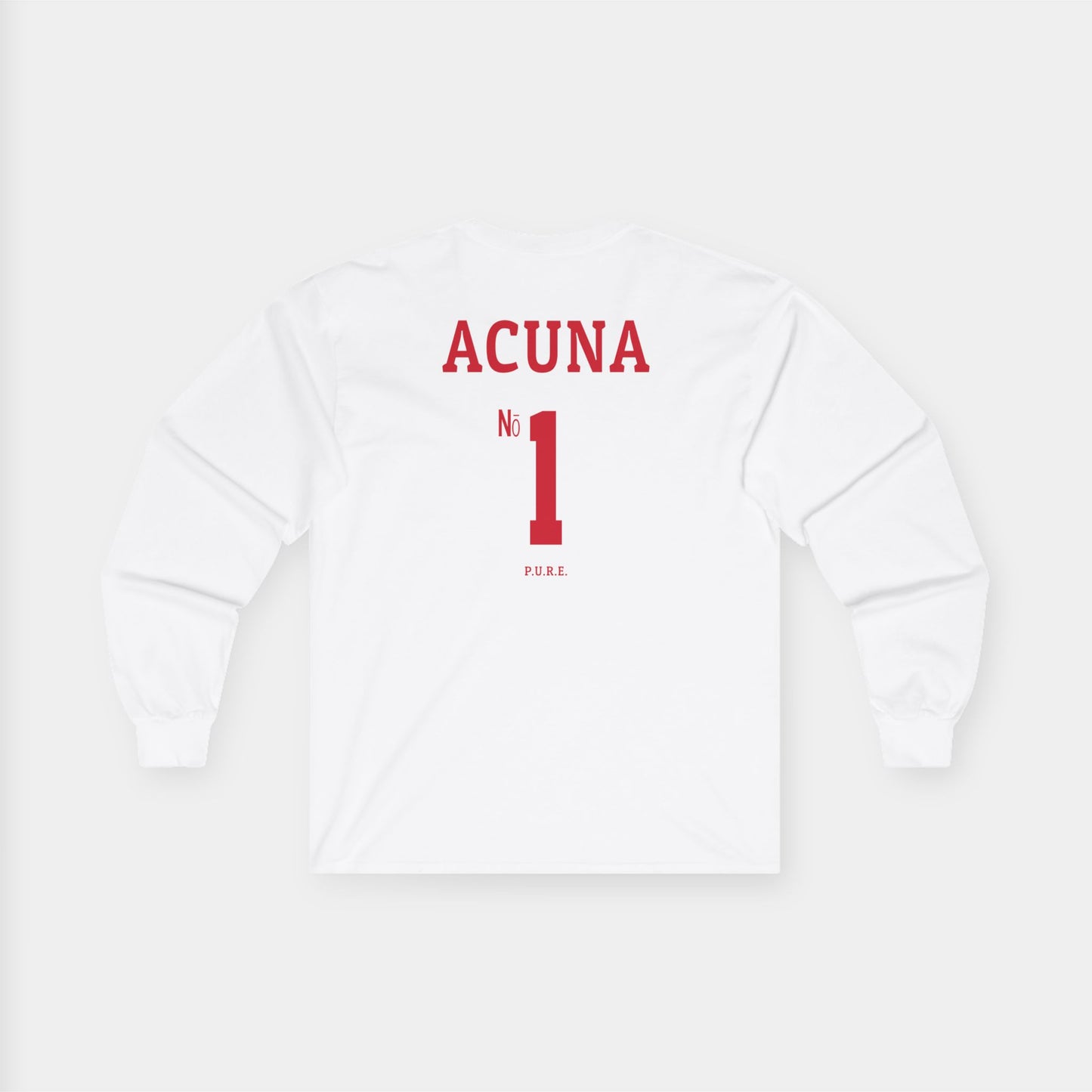 Ernest Acuna #1 Long Sleeve Tee