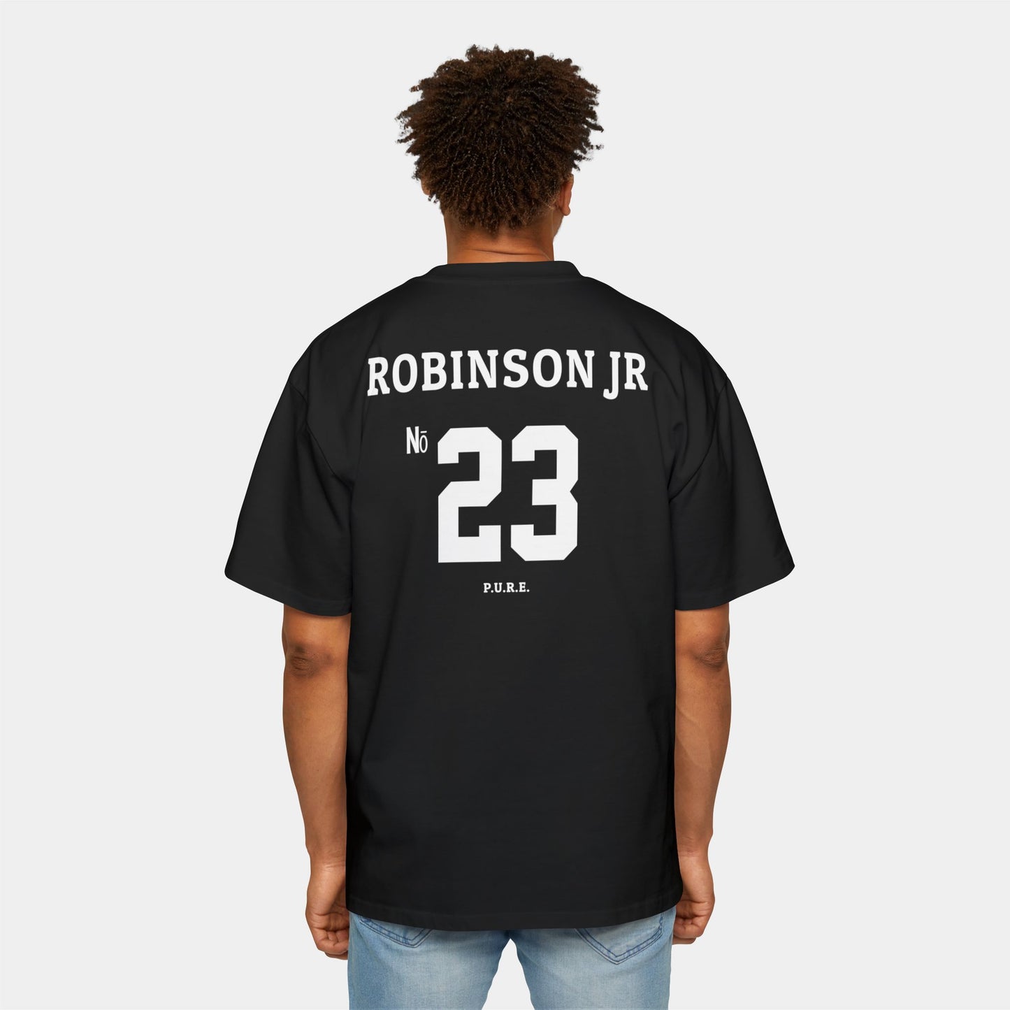 Derrick Robinson Jr #23 Heavy Oversized Tee