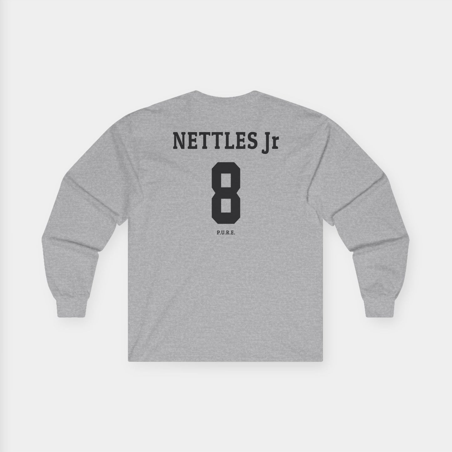 Kwame Nettles Jr #8 Long Sleeve Tee