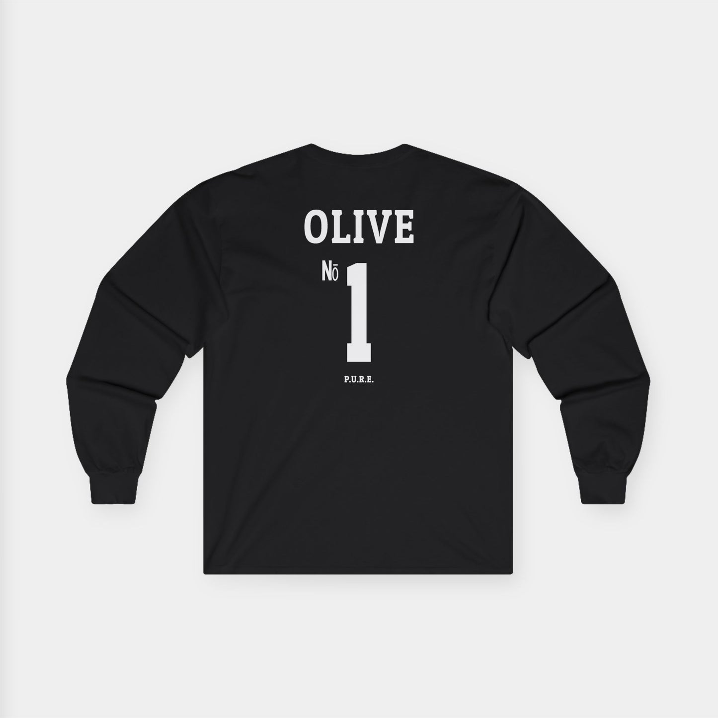 Malik Olive #1 Long Sleeve Tee