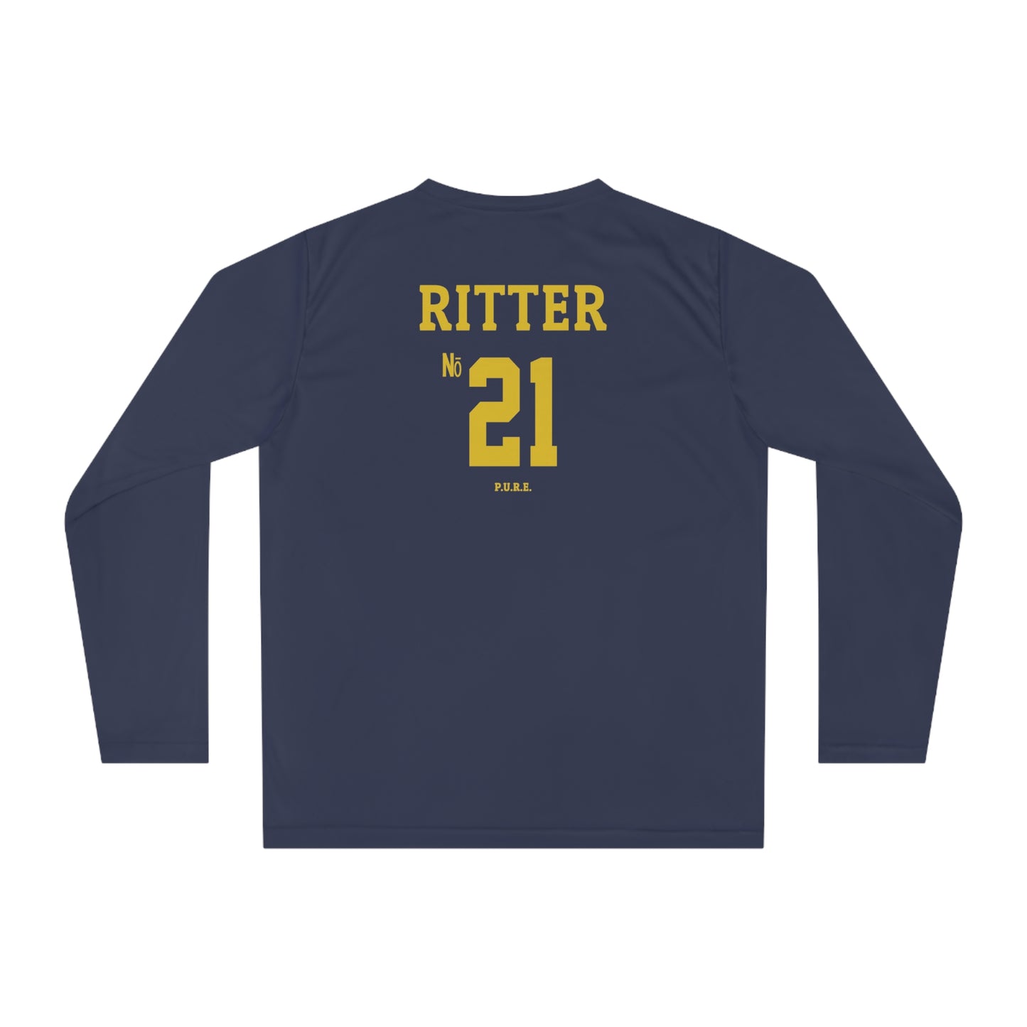Ashton Ritter #21 Performance Long Sleeve Shirt
