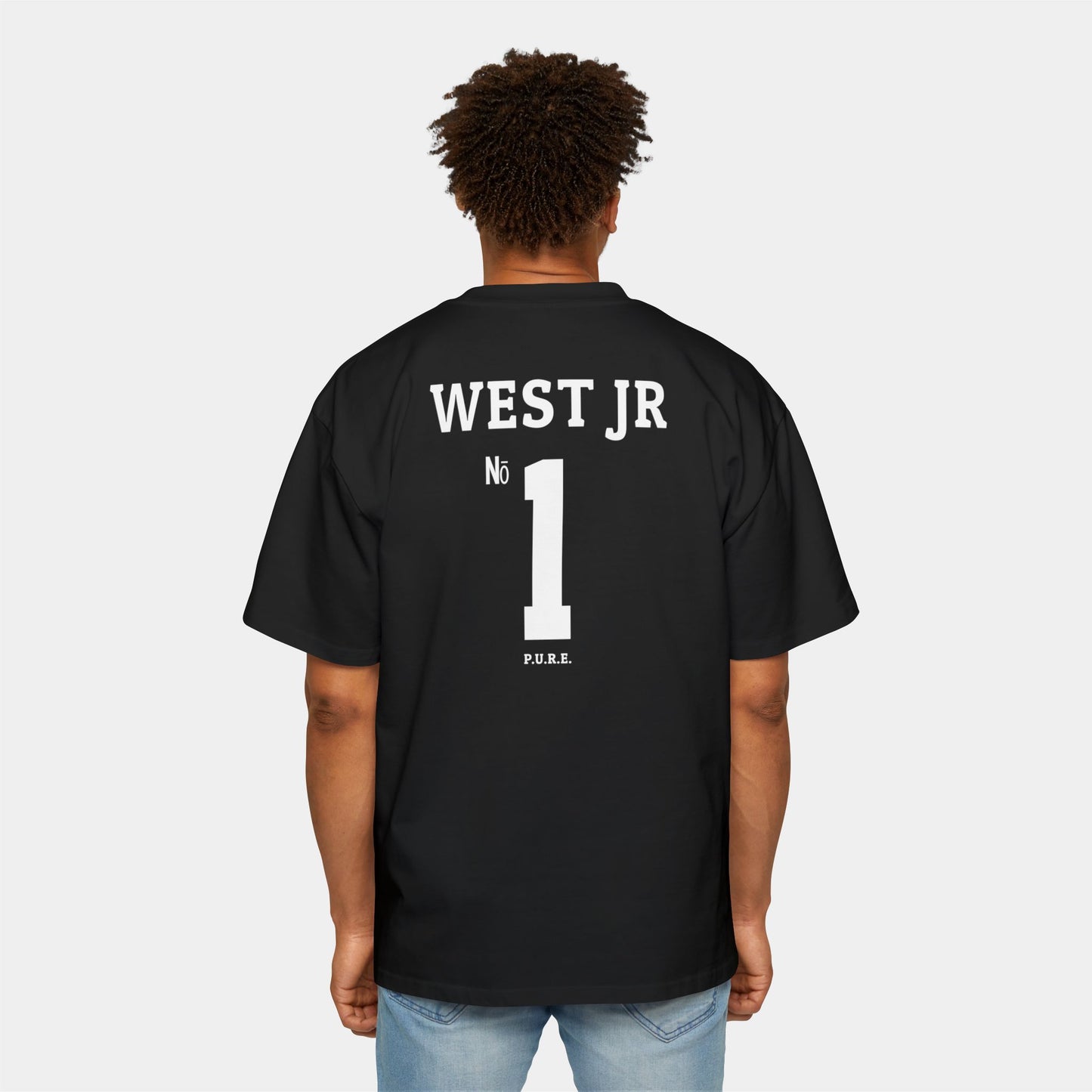 Dedric West Jr #1 Heavy Oversized Tee