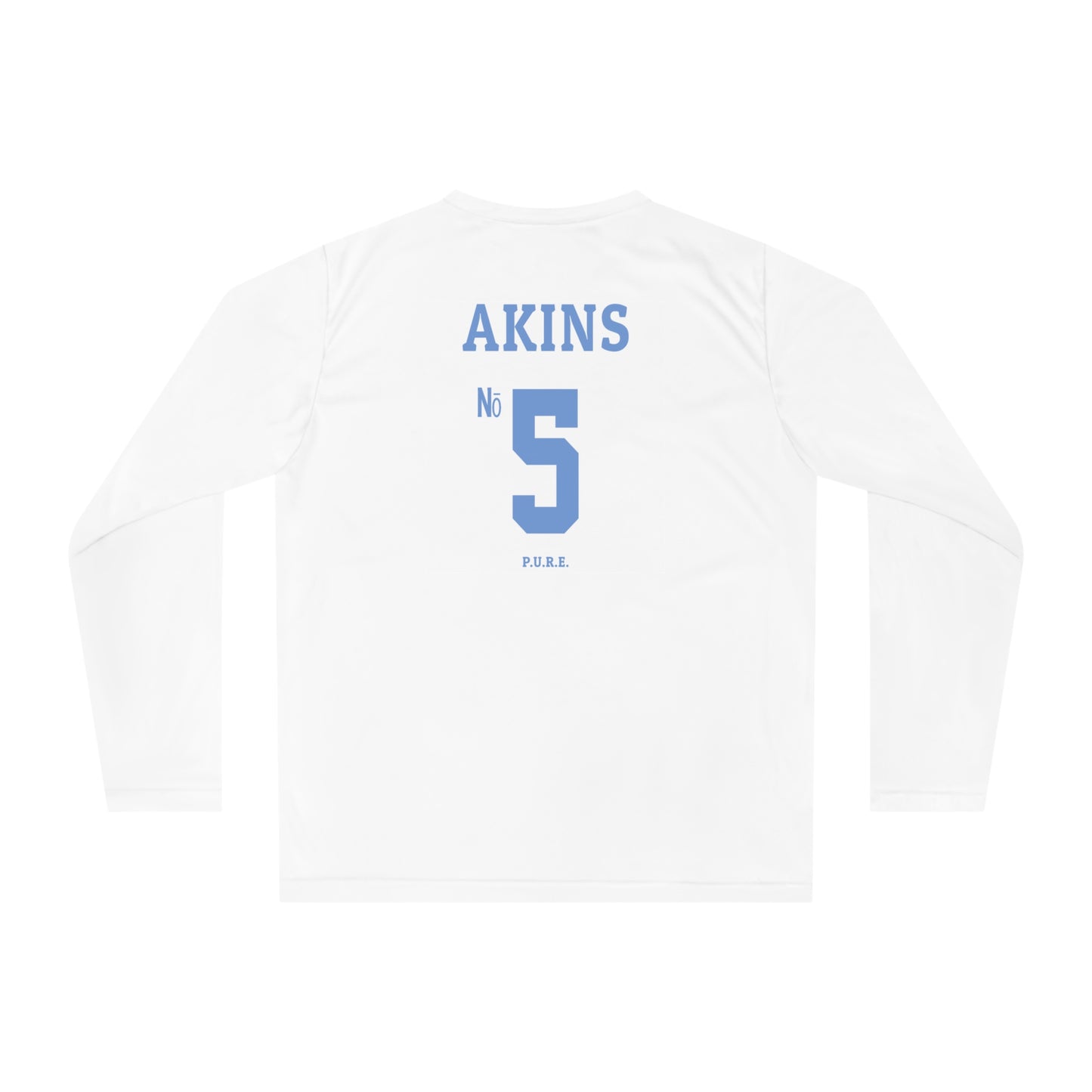 Jaquez Akins #5 Performance Long Sleeve Shirt