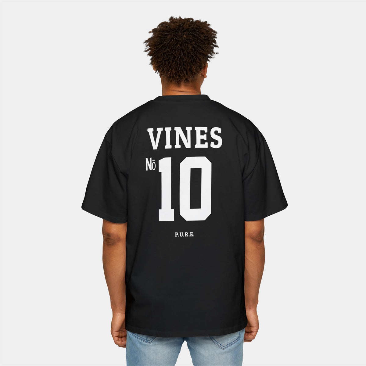 Alex Vines #10 Heavy Oversized Tee