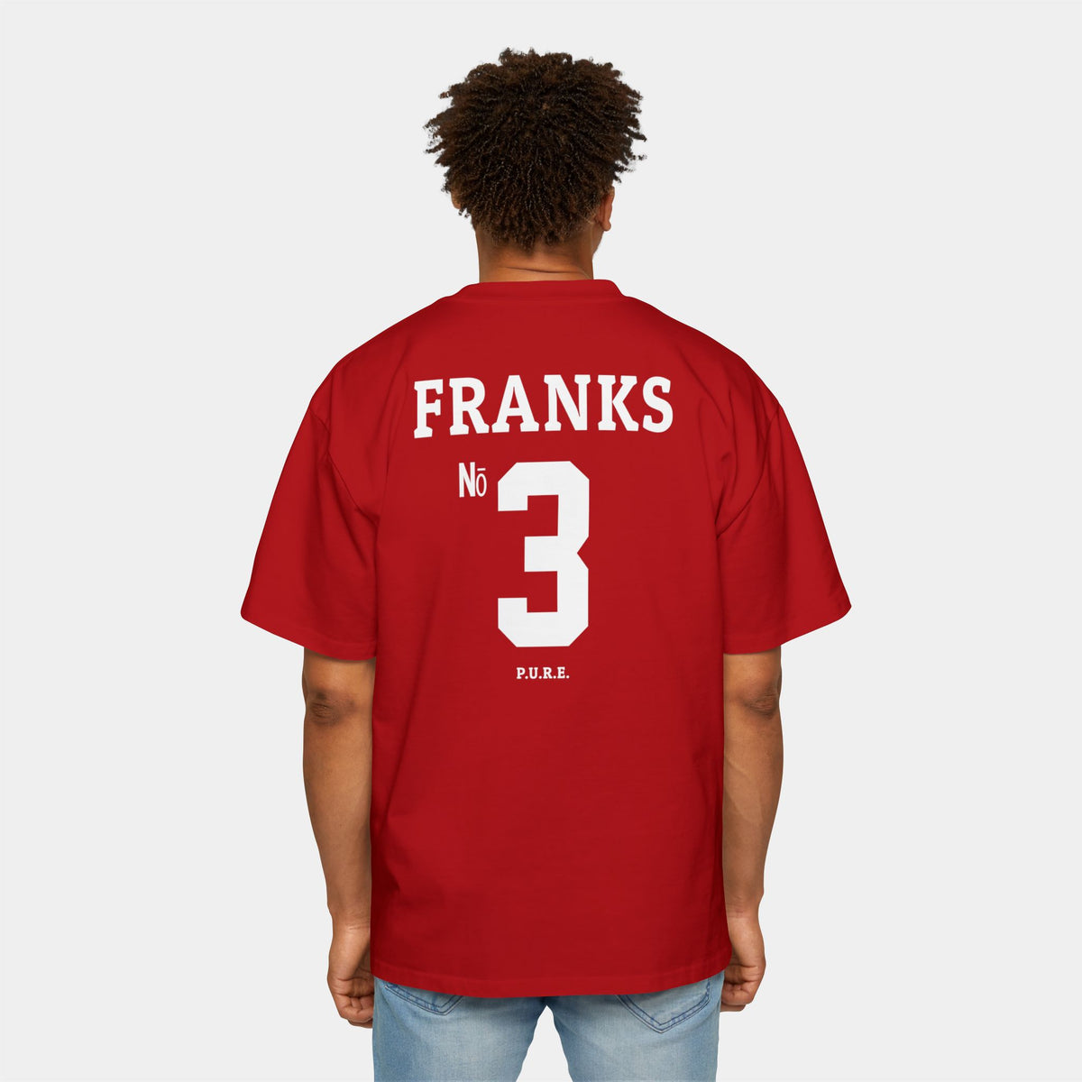 Dayne Franks #3 Heavy Oversized Tee