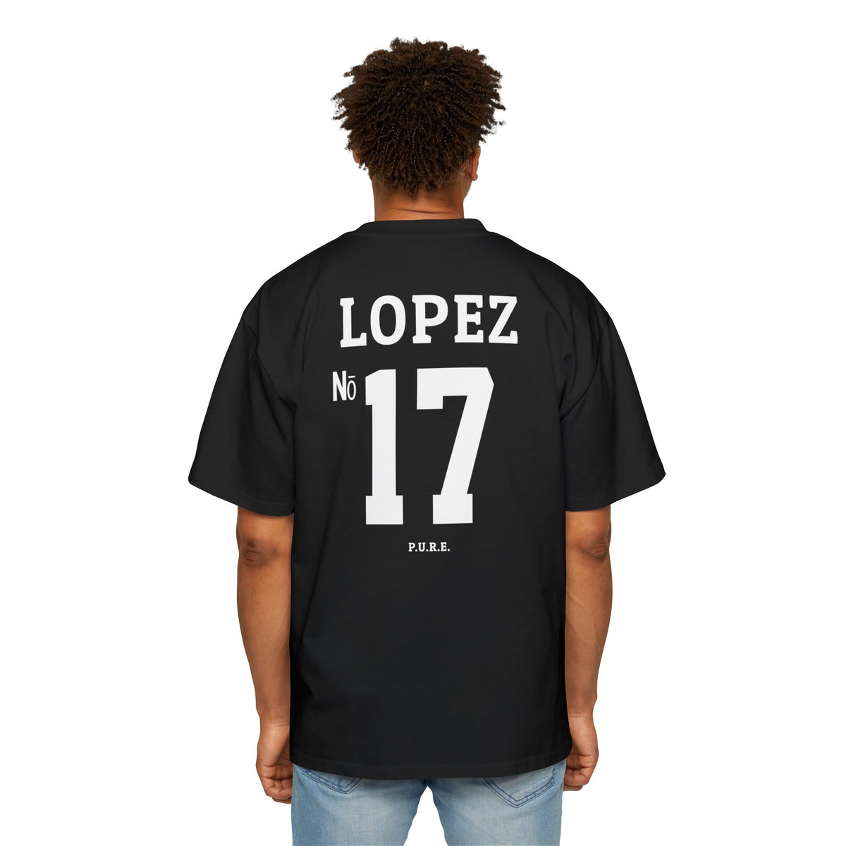Alejandro Lopez #17 Heavy Oversized Tee