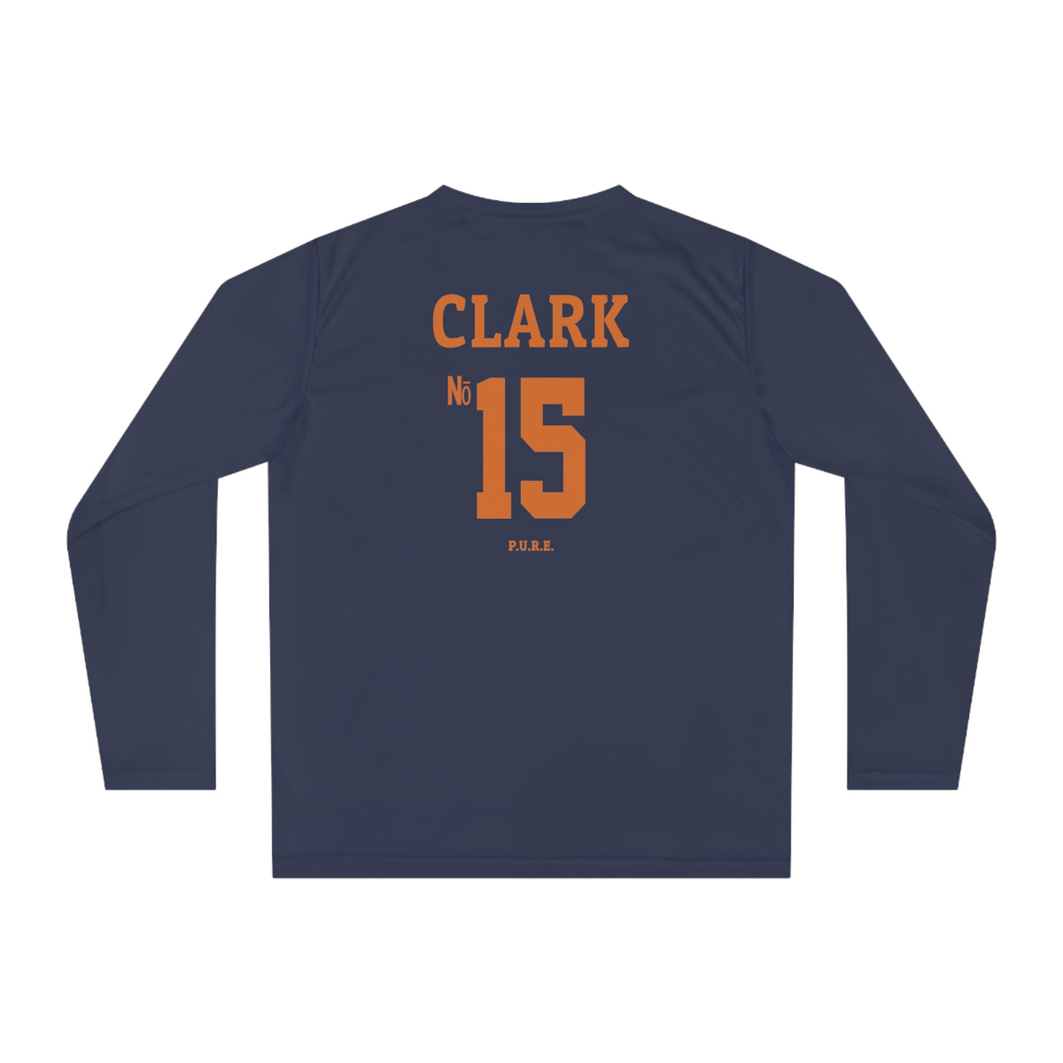 Sherman Clark #15 Performance Long Sleeve Shirt