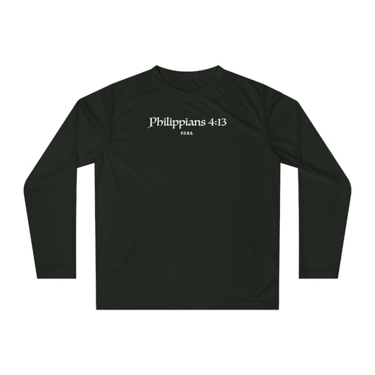 Kaydric Tyson #46 Performance Long Sleeve Shirt