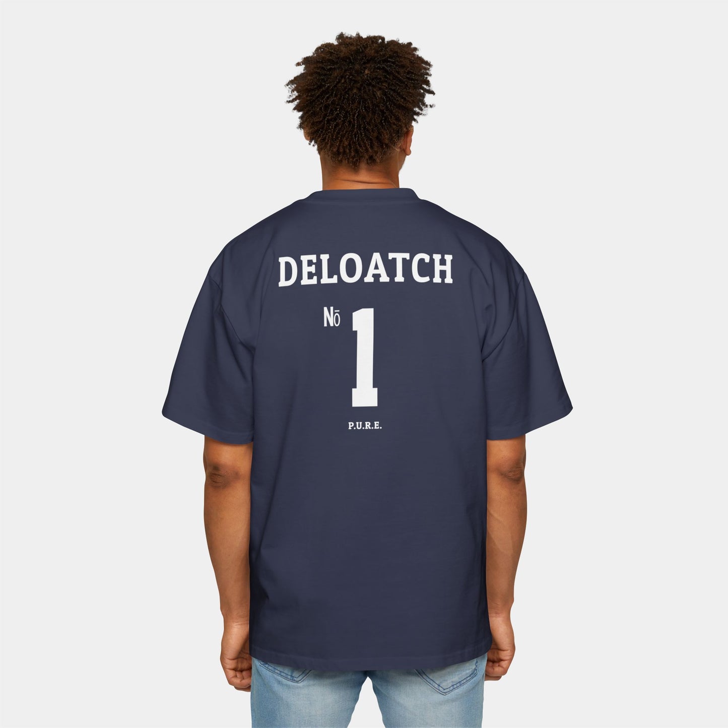Lonnie Deloatch #1 Heavy Oversized Tee