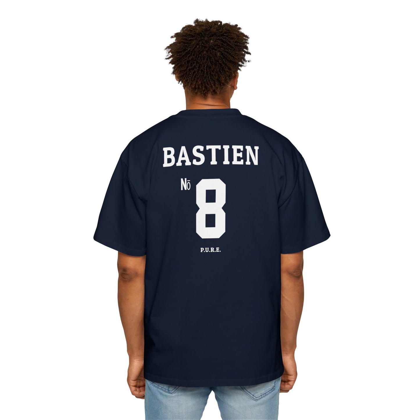 Conrad Bastien #8 Heavy Oversized Tee