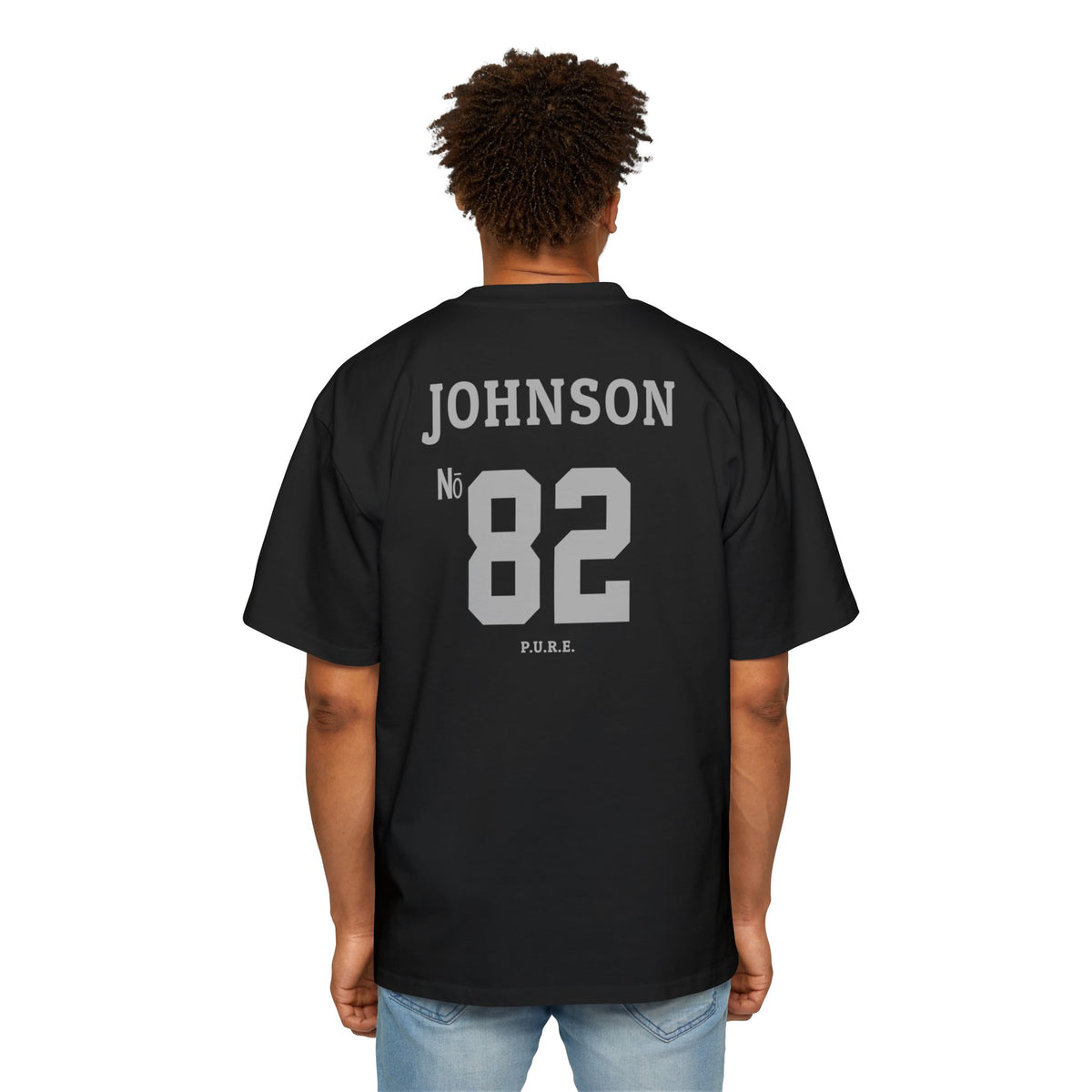 Kaedyn Johnson #82 Heavy Oversized Tee