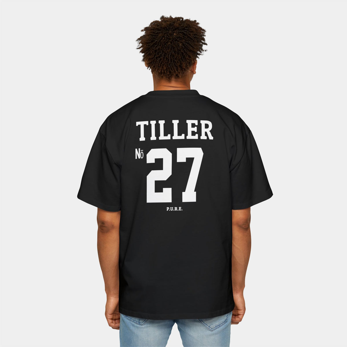 Xander Tiller #27 Heavy Oversized Tee