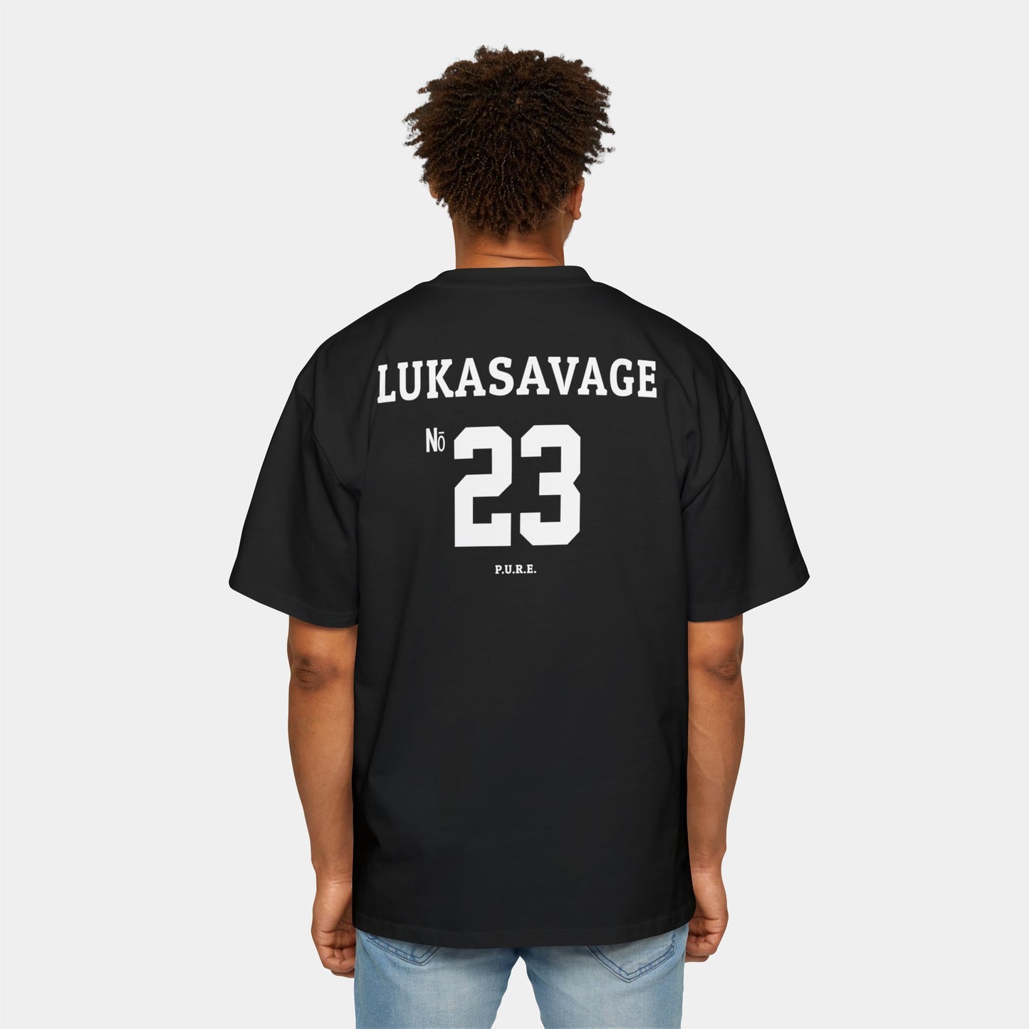 Mason Lukasavage #23 Heavy Oversized Tee
