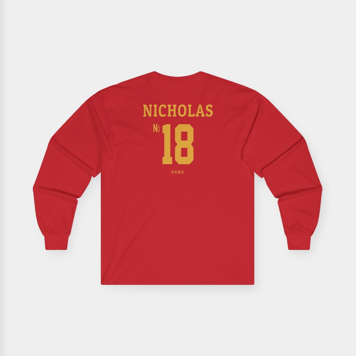 Jason Nicholas #18 Long Sleeve Tee