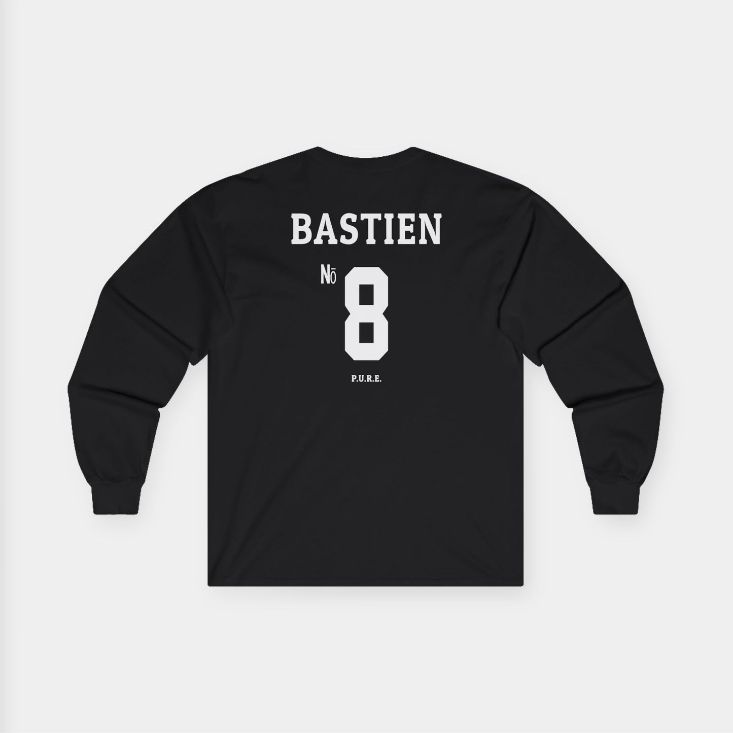 Conrad Bastien #8 Long Sleeve Tee