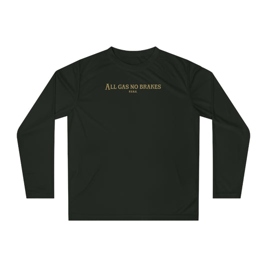 Karonhiakehson Jacobs #45 Performance Long Sleeve Shirt
