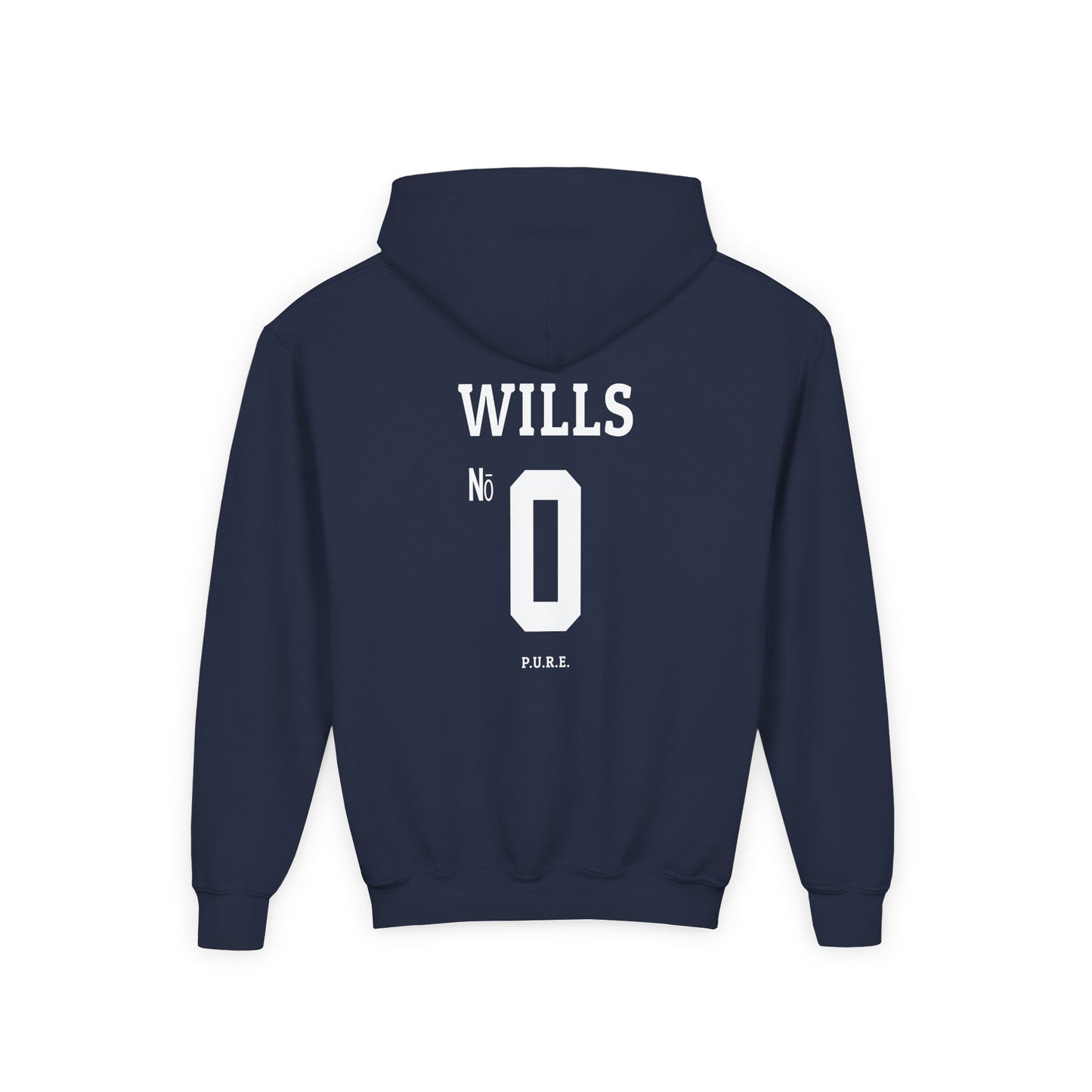Laniah Wills #0 Youth Heavy Blend Hooded Sweatshirt