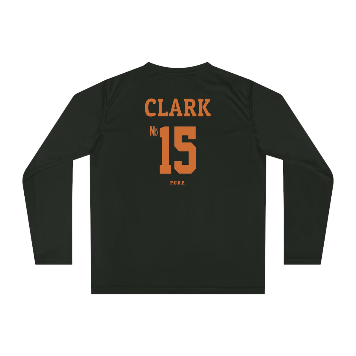 Sherman Clark #15 Performance Long Sleeve Shirt