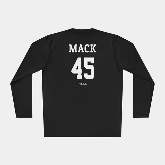 Nikolas Mack #45 Performance Long Sleeve Tee
