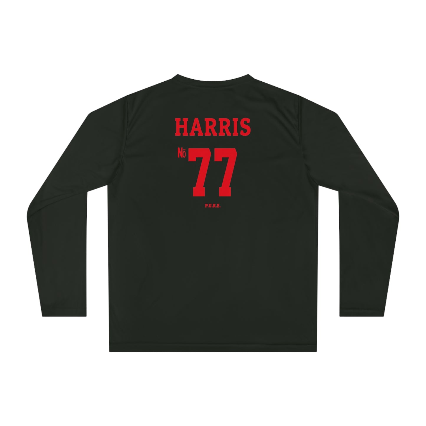 Brayden Harris #77 Performance Long Sleeve Shirt