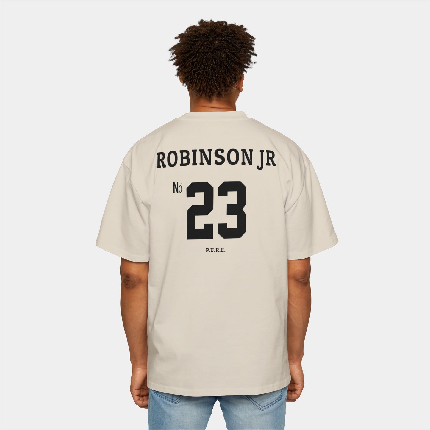 Derrick Robinson Jr #23 Heavy Oversized Tee